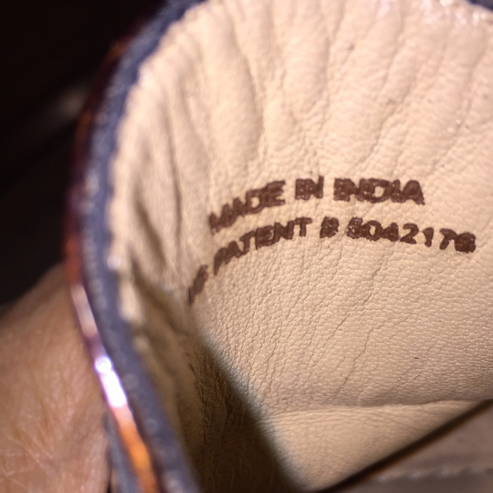 Cole Haan print patent leather loafers well loved - Picture 5 of 8